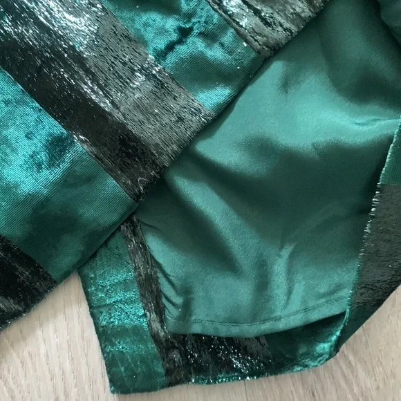 NWT Yumi Kim Emerald Green Jewel Twinkle Amelia Velvet Maxi dress sz M formal - Picture 12 of 16